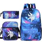 Conjunto de mochilas Monsters Hunterys Satchel Anime School Bag Conjunto de mochilas Monsters Hunterys Satchel Anime School Bag