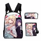 Conjunto de mochilas My Dress Up Darlings Cartoon Kids Nylon 3 unidades