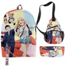Conjunto de mochilas My Dress Up Darlins Cartoon Kids School 3 unidades