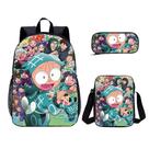Conjunto de mochilas Nintamas Rantar, 3 peças de poliéster para crianças