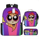 Conjunto de mochilas Powerpuff Girls Blossoms Cartoon Kids School Conjunto de mochilas Powerpuff Girls Blossoms Cartoon Kids School