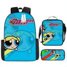 Conjunto de mochilas Powerpuff Girls Bubbles Cartoon Kids School Conjunto de mochilas Powerpuff Girls Bubbles Cartoon Kids School