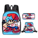 Conjunto de mochilas pretas às sextas-feiras à noite para crianças em idade escolar Conjunto de mochilas pretas às sextas-feiras à noite para crianças em idade escolar