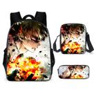 Conjunto de mochilas School Anime My Hero Academia, 3 peças para crianças Conjunto de mochilas School Anime My Hero Academia, 3 peças para crianças