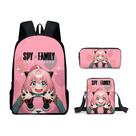 Conjunto de mochilas Spys Familys Anyas Forgers Anime School 3 unidades