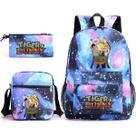 Conjunto de mochilas Tigers Bunnys Cartoon Kids School Nylon