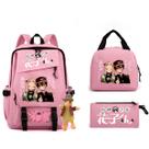 Conjunto de mochilas Toiletbounds Hanakokunss Pink Anime 3 unidades
