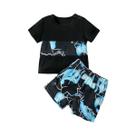 Conjunto De Moda De Verão Para Bebês Meninos, 3 Peças, Manga Curta, Shorts, Calças, Chapéu,