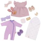 Conjunto de moda LullaBaby Baby Baby, roupas de pijama, vestido de pijama, 13 peças Conjunto de moda LullaBaby Baby Baby, roupas de pijama, vestido de pijama, 13 peças