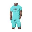 Conjunto De Moda Masculina De Verão, Camiseta De Manga Curta E Calças Curtas, 2 Peças, Roupas Conjunto De Moda Masculina De Verão, Camiseta De Manga Curta E Calças Curtas, 2 Peças, Roupas