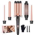 Conjunto de Modeladores BESTOPE PRO 5 em 1 com Escova de Íons Negativos