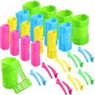 Conjunto de modeladores de cabelo Magnetic Rollers, 65 peças para todos os tipos de cabelo