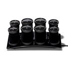 Conjunto de modeladores de cabelo T3 Volumizing Hot Rollers LUXE com 8 rolos