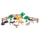 Conjunto de modelos de animais em miniatura realista anti-hit para crianças Conjunto de modelos de animais em miniatura realista anti-hit para crianças