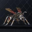 Conjunto de modelos de metal 3D ZUNPINSPACE Punk Insect Metal
