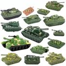 Conjunto de modelos Mini Tank Army, brinquedos de simulação militar para crianças Conjunto de modelos Mini Tank Army, brinquedos de simulação militar para crianças