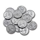 Conjunto de moedas de plástico LEARNING ADVANTAGE Play Quarters x100