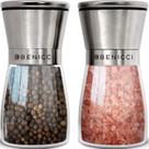 Conjunto de moedor de sal e pimenta Benicci em aço inoxidável