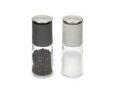 Conjunto de moedor de sal e pimenta Joseph Joseph Black Grey Conjunto de moedor de sal e pimenta Joseph Joseph Black Grey