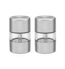 Conjunto de Moedores para Sal e Pimenta Tramontina Realce em Aço Inox e Acrílico com Moinho em Cerâm
