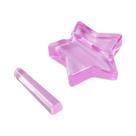 Conjunto De Molde Para Arte Em Unhas Em Relevo Rosa, Moldura De Fatia De Metal, Curva De Acrílico,