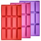 Conjunto de moldes retangulares de silicone FindTop Protein Bars Maker x3