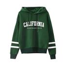 Conjunto De Moletom Casual Feminino Com Listras, Blusa Com Capuz E Calças, Roupas De Rua S-3XL