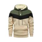 Conjunto De Moletom Casual Masculino Tricolor Com Capuz Para Esportes E Corrida Diária De Alta Conjunto De Moletom Casual Masculino Tricolor Com Capuz Para Esportes E Corrida Diária De Alta