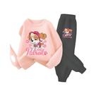 Conjunto De Moletom Com Capuz E Calça De Manga Comprida Para Meninas PAW Patrol, Conjunto Casual De