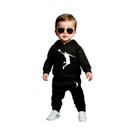 Conjunto De Moletom Com Capuz E Calças Longas Para Bebê Menino Recém-Nascido Para Outono Inverno,