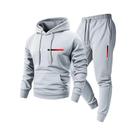 Conjunto De Moletom Com Capuz E Calças Para Homens Com Estampa De Letras Paris, Casual E Quente Para Conjunto De Moletom Com Capuz E Calças Para Homens Com Estampa De Letras Paris, Casual E Quente Para