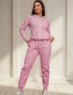 Conjunto de moletom feminino barato Blusa de frio Grossa com zíper e touca Calça de moletom Flanelada Quente