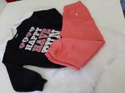 Conjunto de moletom feminino Beebow Tam. 8