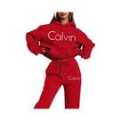 Conjunto De Moletom Feminino Com Estampa De Letras, Duas Peças, Moda, Moletom Com Capuz E Cordão