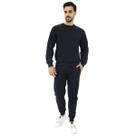 Conjunto de Moletom Grosso Masculino Casaco + Calça Preto