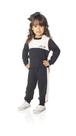 Conjunto de moletom infantil com capuz