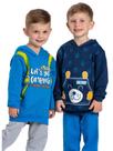 Conjunto de Moletom Infantil Menino com Capuz