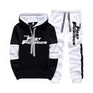 Conjunto De Moletom Masculino Com Capuz, Manga Longa, Casual E Confortável Para Outono E Inverno