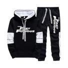Conjunto De Moletom Masculino Com Capuz, Manga Longa, Casual E Confortável Para Outono E Inverno Conjunto De Moletom Masculino Com Capuz, Manga Longa, Casual E Confortável Para Outono E Inverno