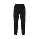 Conjunto De Moletom Masculino Preto Com Jaqueta Com Zíper E Calças Jogger, Moda Casual Para Outono E