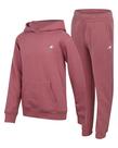 Conjunto de moletom New Balance Boys, 2 peças, moletom com capuz e calça de corrida, tamanho 8