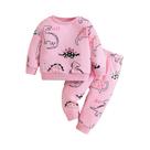 Conjunto De Moletom Rosa Dinossauro Para Bebê Menina Outono Inverno Casual Fofo 2 Peças Calça Conjunto De Moletom Rosa Dinossauro Para Bebê Menina Outono Inverno Casual Fofo 2 Peças Calça