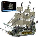 Conjunto de Montagem JMBricklayer Navio Fantasma Modelo Pirata 5865 peças Conjunto de Montagem JMBricklayer Navio Fantasma Modelo Pirata 5865 peças