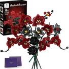 Conjunto de Montagem SOOLIO Buquê de Orquídea e Rosa 623 Peças