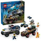 Conjunto de Montar LEGO City Perseguição Policial Off-Road 60449