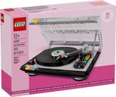 Conjunto de Montar LEGO Toca-discos Retrô 40699 310 Peças Conjunto de Montar LEGO Toca-discos Retrô 40699 310 Peças
