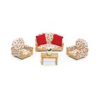 Conjunto de móveis Calico Critters Living Room Suite