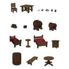 Conjunto de móveis D&D Icons of Realms The Yawning Portal Inn