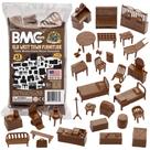 Conjunto de Móveis de Brinquedo BMC Classic Marx Western 42 Peças Conjunto de Móveis de Brinquedo BMC Classic Marx Western 42 Peças