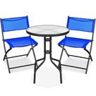 Conjunto de Muebles para Comedor Bistro de Patio Best Choice Resort Azul